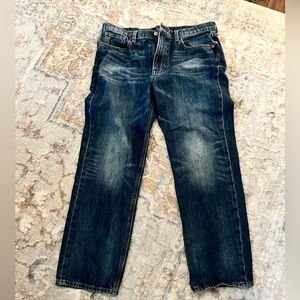 Lucky brand jeans size 31/12 mid rise boy jean.